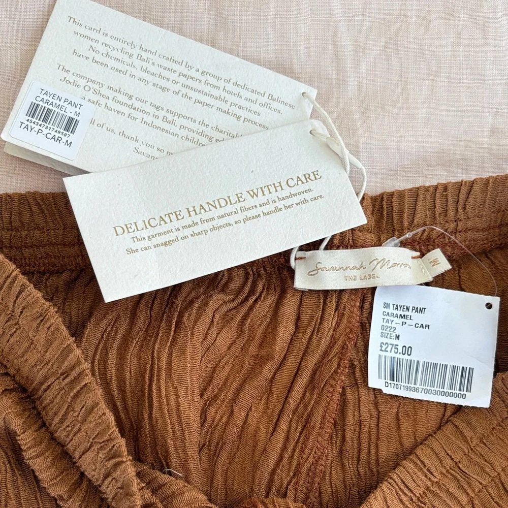 Boot-Flare Wide Leg Pants in Rust Brown - Picture 5 of 11